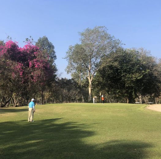 Lanna Golf Club 3 people grass and tree