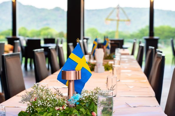 Black Mountain Golf Club table
