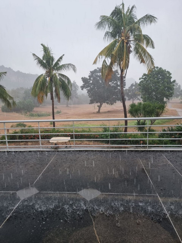 Hua Hin Korea Golf Club amp Milpordparadise Hotel nbsp ต้นไม้ หมอก และ แหล่งน้ำ