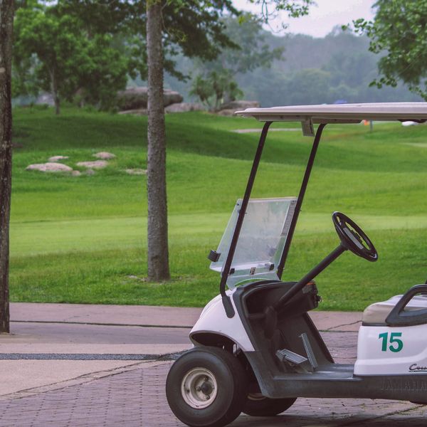 Lake View Resort amp Golf Club golf golf cart golf course and text