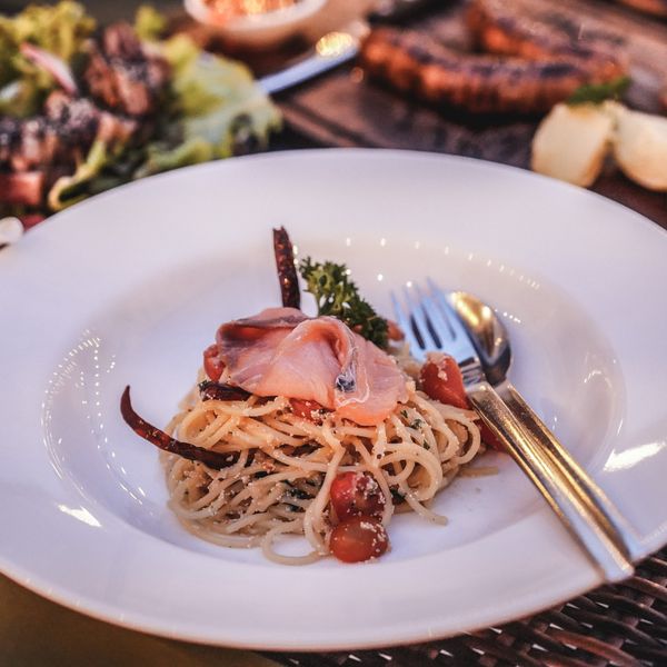 Toscana Valley pasta and ossobuco