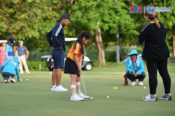 Panoramagolfclub 7 people people golfing people playing tennis golf course and text