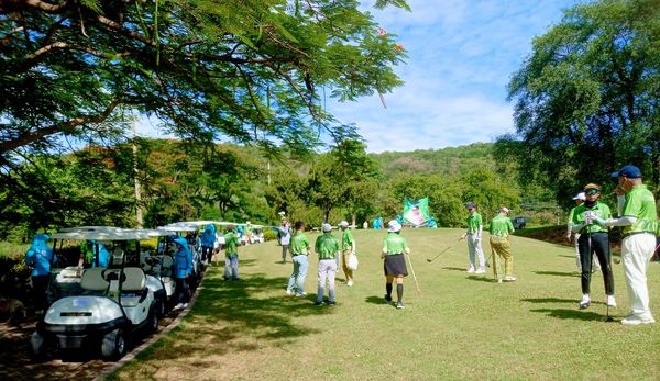 Panoramagolfclub 10 people people golfing golf cart and golf course