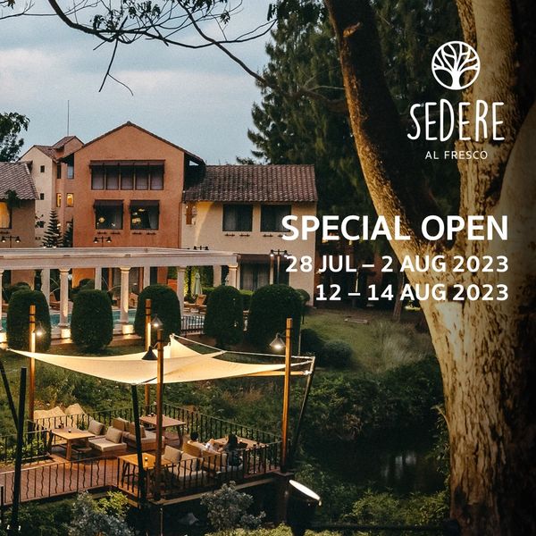 Toscana Valley SEDERE AL FRESCO SPECIAL OPEN 28JUL 28JUL 2AUG2023 AUG 12 14 AUG 2023 1 M MOA