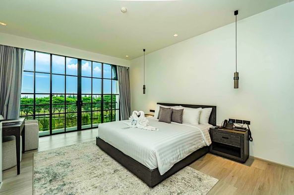 My Ozone Golf Club Khaoyai bed bedroom and indoors