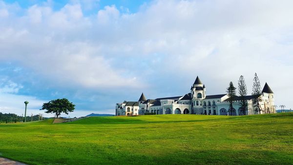 My Ozone Golf Club Khaoyai twilight and castle