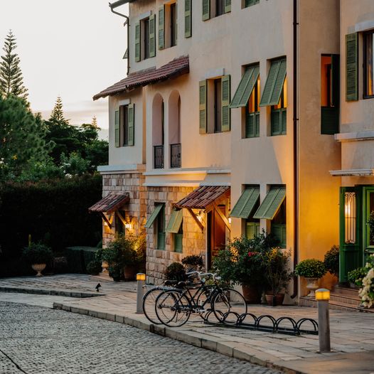 Toscana Valley twilight and street