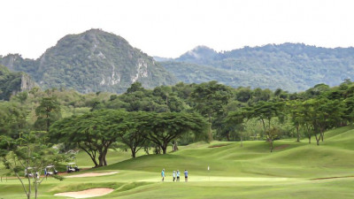 Challenge with undulation areas designed by “ Golden Bear” at Khao Yai Country Clu