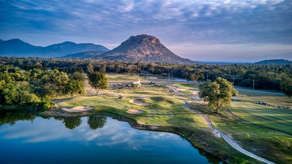 Lake View Resort amp Golf Club grass lake twilight and golf course