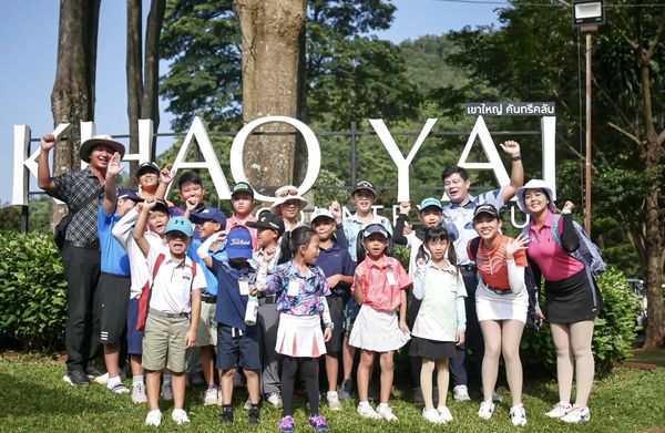 Khao Yai Country Club 11 people people golfing golf course and MHAOYA YAJ เขาใหญ คันทรีคลับ Tabic