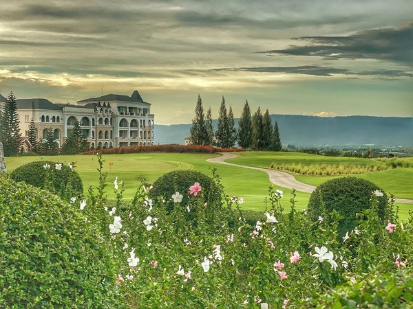 My Ozone Golf Club Khaoyai nbsp golf course and twilight