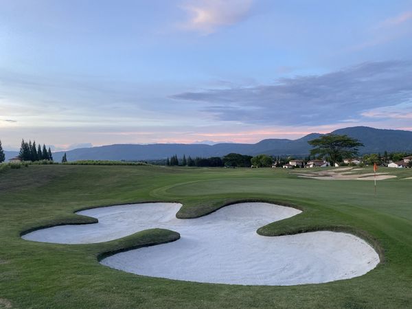My Ozone Golf Club Khaoyai nbsp golf golf course and twilight