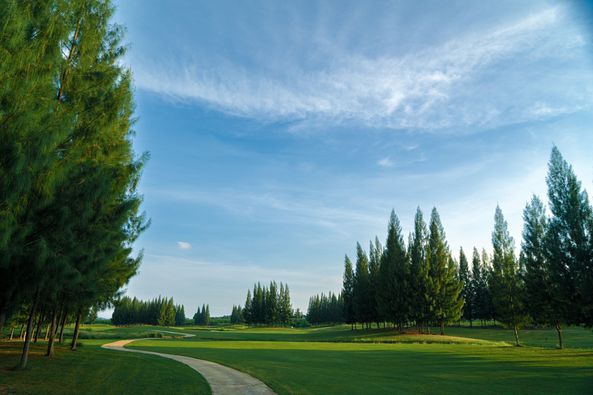 My Ozone Golf Club Khaoyai nbsp golf twilight golf course nature and grass