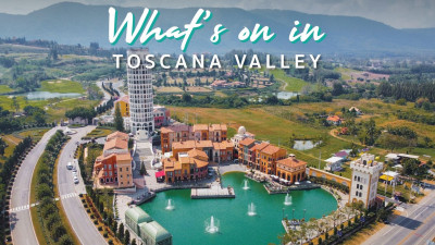 Toscana Valley เขาใหญ่  ครบเครื่องเรื่อง ที่พัก ที่กิน และกิจกรรม เลือกพักผ่อนได้ตามไลฟ์สไตล์ของคุณ ไม่ว่าจะเป็นชุมชนเมือง, หมู่บ้านชนบท หรือเมืองท่าริมทะเลสาบ ในสไตล์อิตาลี ห้ามพลาดกับร้านอาหารอิตาเลียน อาหารไทย และอาหารอีสาน หรือจะเป็นคาเฟ่ ร้านไอศกรีมเ