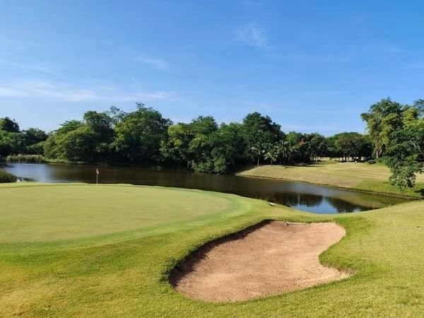 Panoramagolfclub nature golf course and grass Panoramagolfclub nature golf course and grass