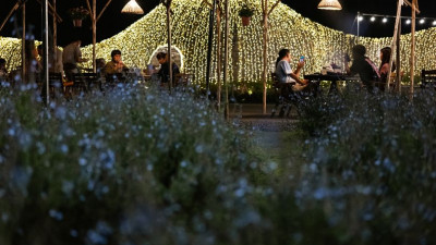 Near the end of the year, our visitors at Kirimaya are offered the chance to a sight of the irresistible Secret Garden. You'll be able to admire the beauties of the flowers flourishing en masse, and as the night arrives, you'll get to enjoy an amazing lig