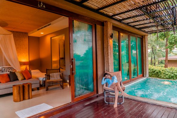 Mountain Creek Golf Resort And Residences 1 person and indoor