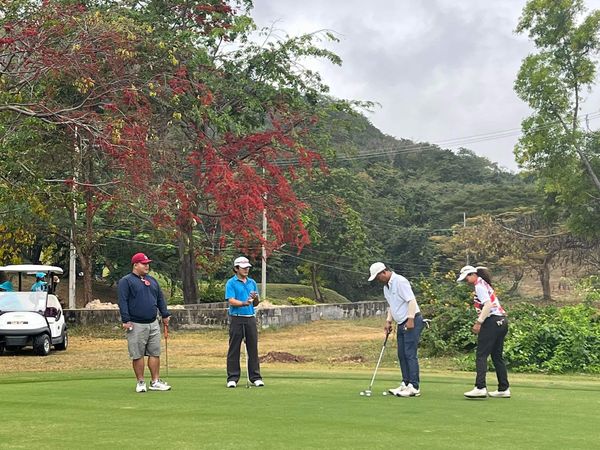 Panoramagolfclub 4 people golf course and nature