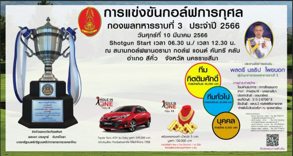 Panoramagolfclub 1 person car and text