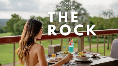 เติมเต็มมื้ออร่อยของคุณไปกับอาหารหลากหลายเมนู ที่ The Rock เราคัดสรรแต่วัตถุดิบคุณภาพดีที่สุด ไม่ว่าจะอาหารไทยอีสาน, ไทยภาคกลางและอาหารนานาชาติ พร้อมให้คุณจับคู่อาหารจานโปรดกับไวน์ชั้นเยี่ยมจากอิตาลี หรืออาหารจานด่วนสำหรับนักกอล์ฟที่มีเวลาไม่มากนักก่อนออก