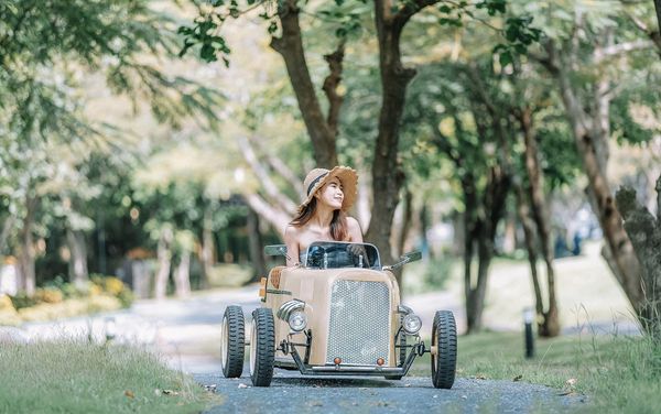 Rancho Charnvee Resort Khaoyai amp CountryClub ที่พักเขาใหญ่ ที่เที่ยวเขาใหญ่ 1 person child segway golf cart and scooter