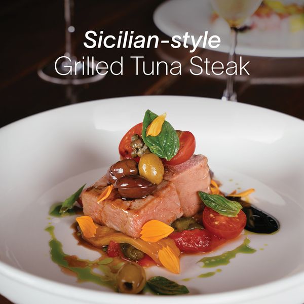 Kirimaya Khao Yai Sicilian style style Grilled Tuna Steak