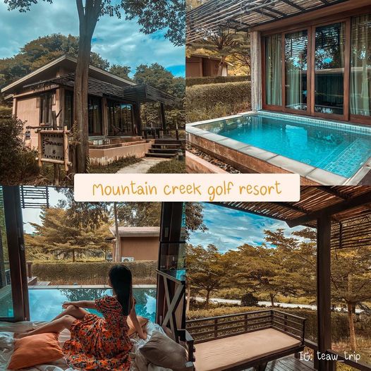 Mountain Creek Golf Resort And Residences 1 person pool and Mountain creek golf resort YOM IG teaw teaw trip trip