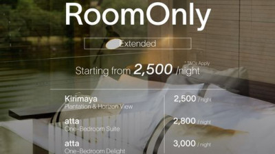 ขยายเวลาสุดพิเศษ! Room Only Promotion!