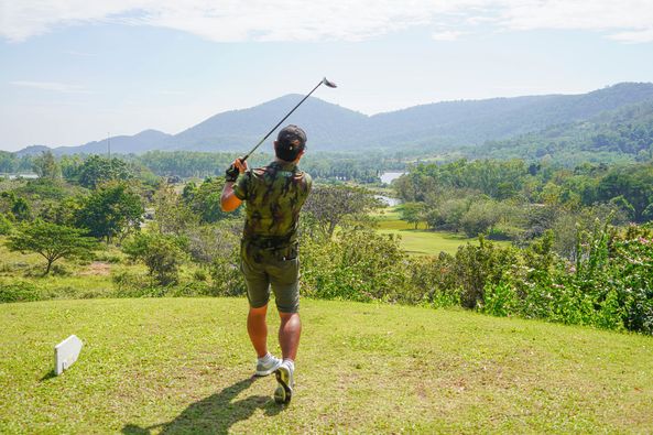 Wangjuntr Golf Park 1 person standing and outdoors