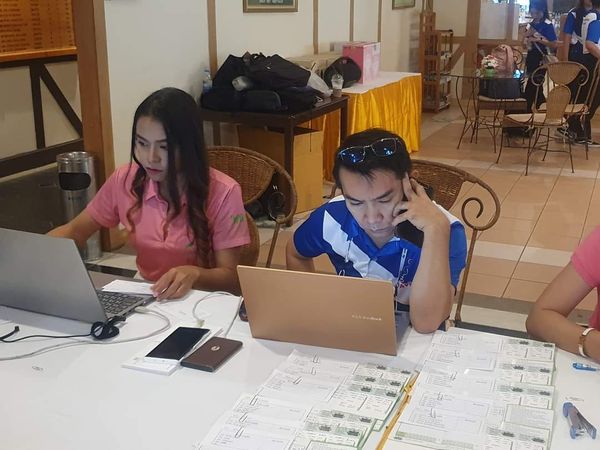 Rayong Green Valley Golf 5 people people sitting and indoor