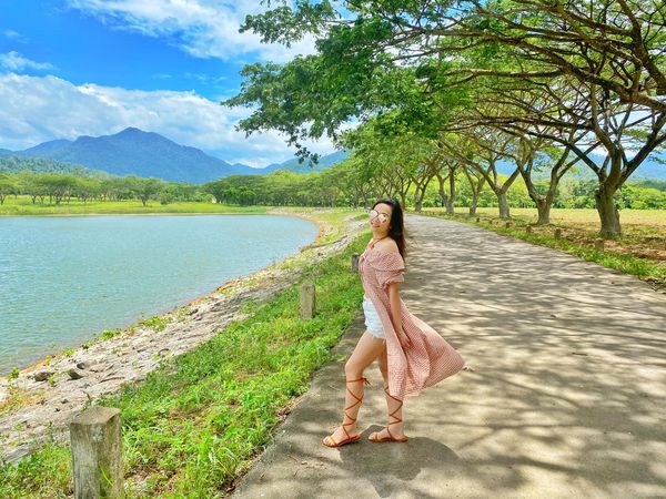 Chatrium Golf Resort Soi Dao Chanthaburi 1 person standing outdoors and tree