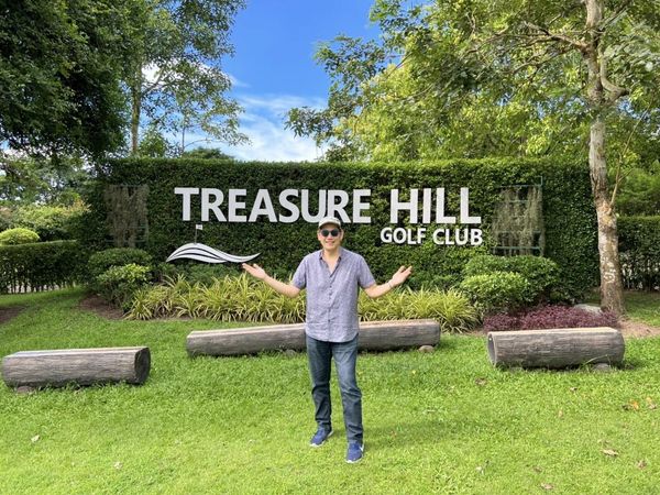 Treasure Hill Golf Club 1 person standing outdoors and TREASURE HILL GOLF CLUB