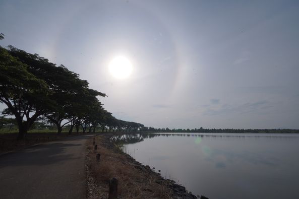 Chatrium Golf Resort Soi Dao Chanthaburi sky nature tree and lake