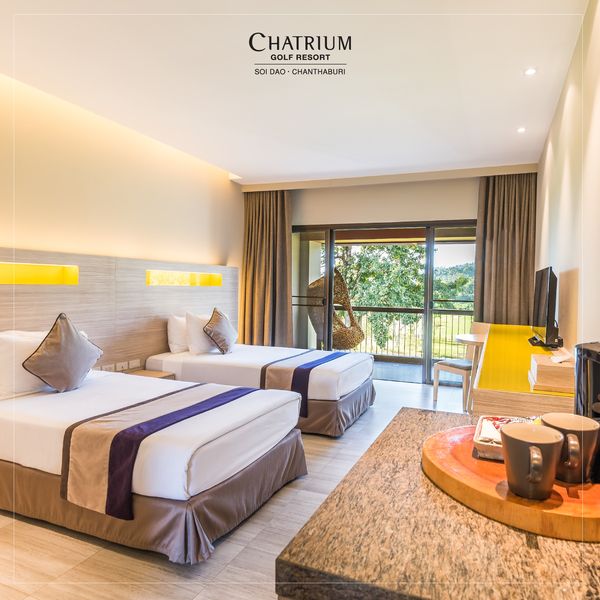 Chatrium Golf Resort Soi Dao Chanthaburi furniture and bedroom