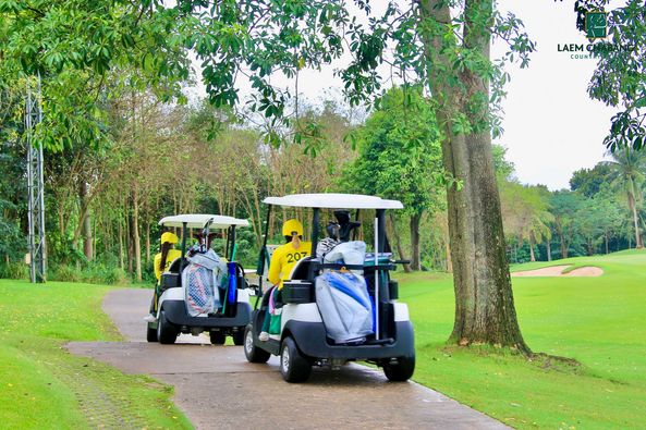 Laem Chabang International Country Club 3 people and nature