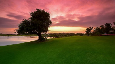 As The National Qualifier Day 1 for the Honda LPGA is underway, we find our beautiful scenery hard to miss at our Siam Country Club Rolling Hills, specially a exceptional sunset such as this. We would like to thank the Honda LPGA Thailand for such beautif