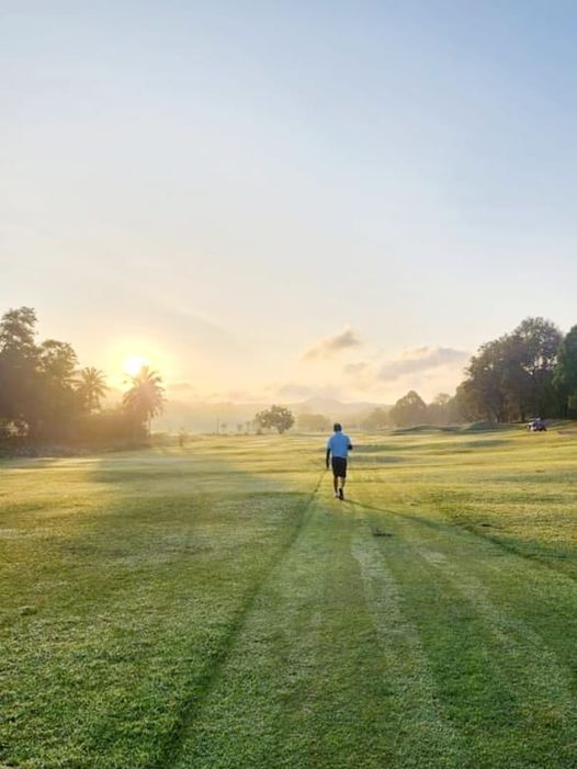 Rayong Green Valley Golf 1 person golf course grass and nature