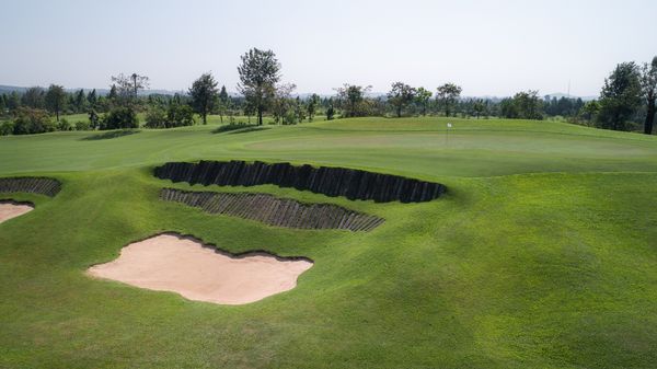 Siam Country Club grass golf course and nature