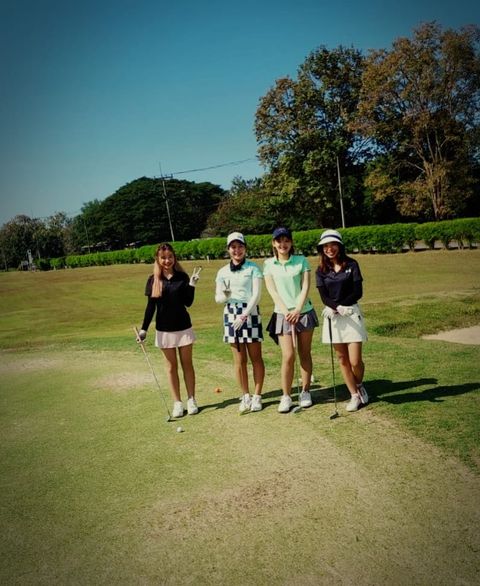 ศูนย์พัฒนากีฬา สอ รฝ ACDC Golf Course 4 people and outdoors