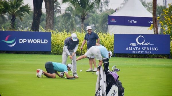 Amata Spring Country Club 4 people and grass