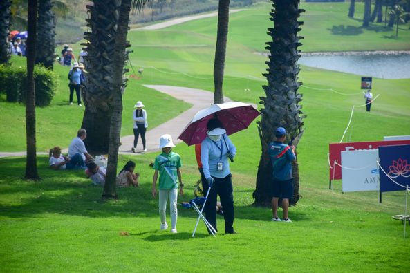 Amata Spring Country Club 10 people people golfing people standing golf course and grass