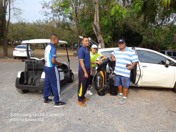 ศูนย์พัฒนากีฬา สอ รฝ ACDC Golf Course 4 people people standing car and road