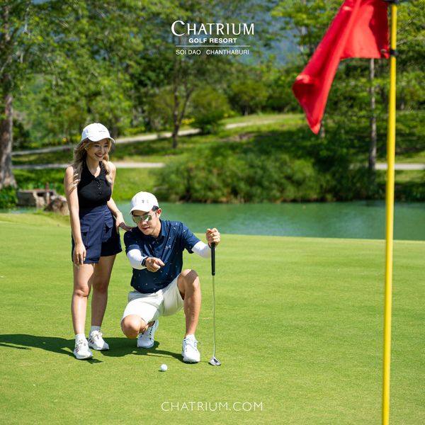 Chatrium Golf Resort Soi Dao Chanthaburi 2 people people golfing golf course and CHATRIUM GOLF RESORT SOI DAO CHANT THABURI HAB CHATRIUM COM