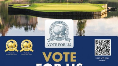 We are honoured to be nominated for Thailand's best golf course 2023