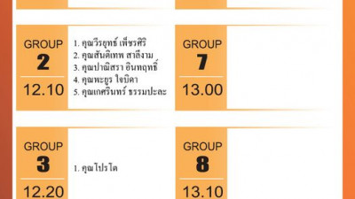 Pairing งานแข่งขันกอล์ฟ SINGHA AMAZING THAILAND PATTAYA GOLF FESTIVAL รอบที่ 2 วันเสาร์ที่ 1 กรกฎาคม 2566