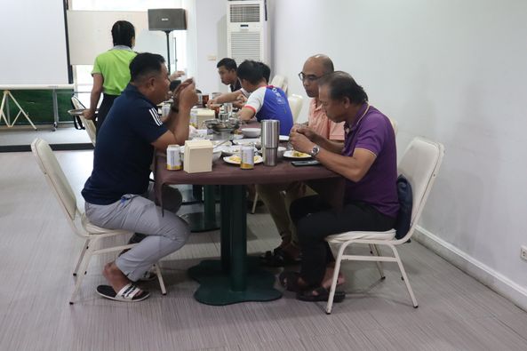 Greenwood Golf Club 5 people people studying table and chess