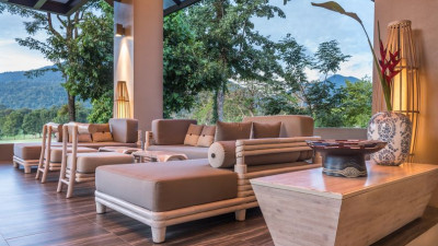 Take in the breathtaking views of Soi Dao mountain from our lobby!