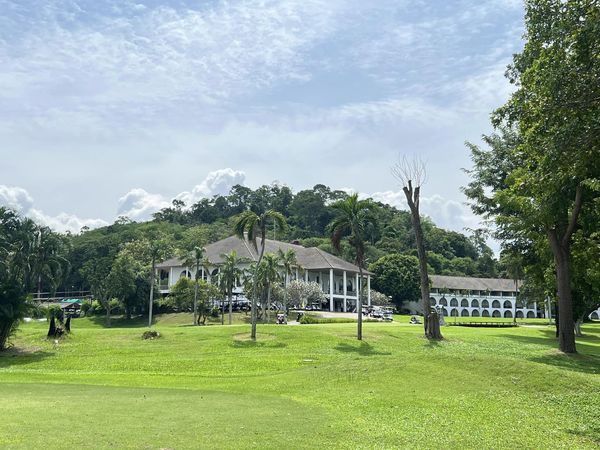 Bangpra Golf Club and Resort golf tree grass and golf course