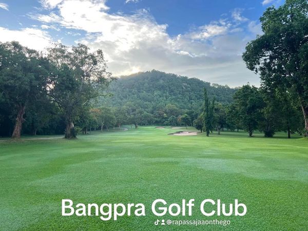 Bangpra Golf Club and Resort golf golf course and text