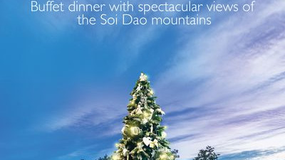 Ring in the new year with our delicious multi-cuisine buffet dinner surrounded by the spectacular Soi Dao mountains.